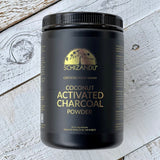 Schizandu Activated Charcoal – One large 25 oz jar of premium coconut-derived activated charcoal, food-grade certified.