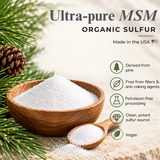 Organic Sulfur Crystals MSM, Exceptionally Pure, 1 lb