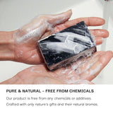 Schizandu Charcoal Detox Soap Bar, toxin-absorbing soap for daily skincare routine