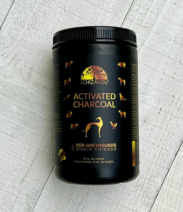 Activated Charcoal for greyhounds and their friends, Schizandu