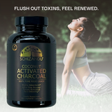 Organic Activated Charcoal Capsules from Coconut, 210 ct