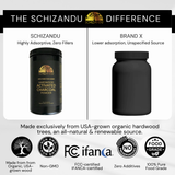 Activated Hardwood Charcoal Powder, Organic, 100% Pure FOOD GRADE, large 32 oz Size Jar (10 oz by WEIGHT)