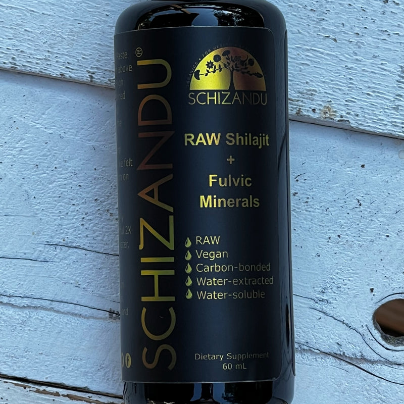 Raw Shilajit with Fulvic Minerals Drops, Schizandu