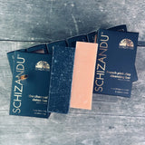 A charcoal detox bar and a french pink clay cleansing bar opened with a total of ten bars, Schizandu