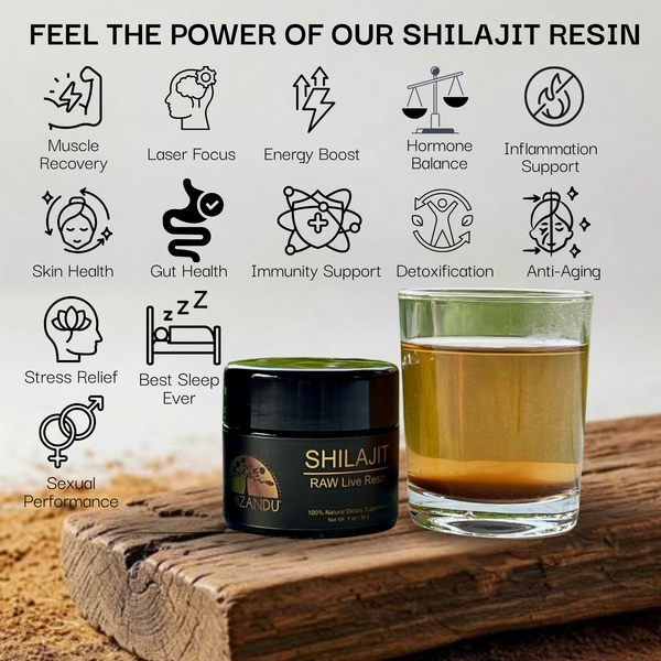 Live RAW Shilajit Resin (Full Spectrum Minerals), 30 g