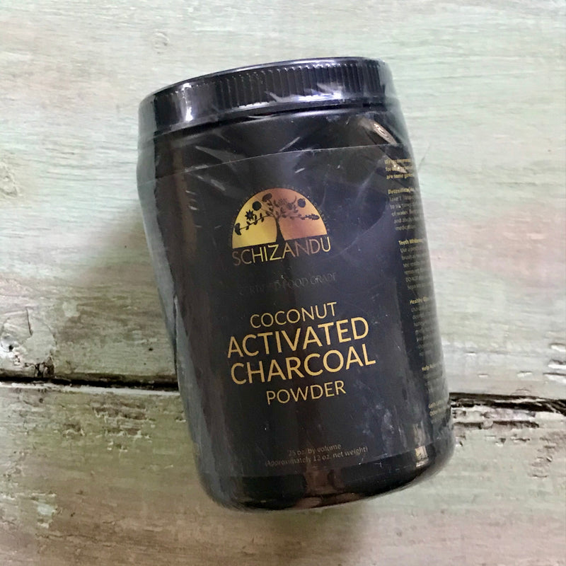 Imperfect Coconut Activated charcoal powder package, Schizandu