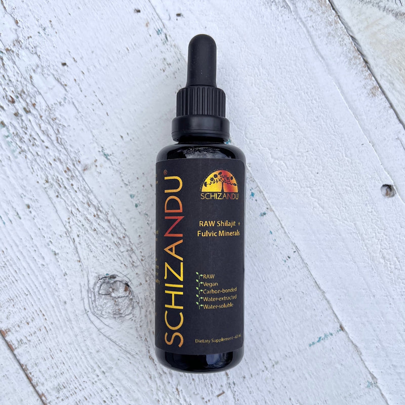 Raw Shilajit with Fulvic Minerals Drops, Schizandu